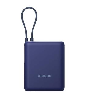 Xiaomi Ice Blue GL Powerbank 10000 mAh - 33W - Cable Integrado - Carga Rapida - Multiples Capas de Seguridad - Color Azul