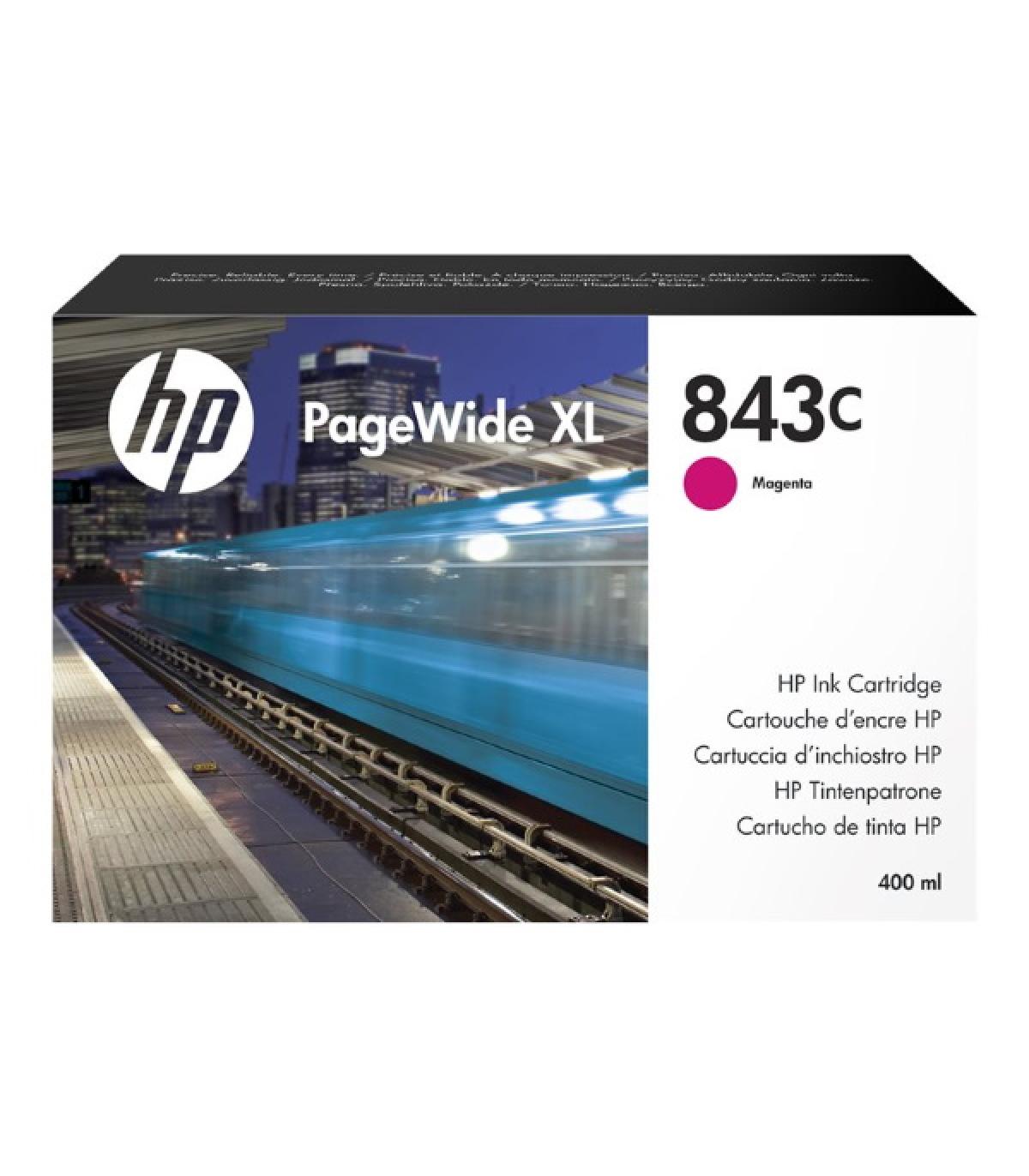HP 843C XL Magenta Cartucho de Tinta Original - C1Q67A