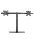 Ewent Soporte de Mesa para Dos Monitores hasta 27" - Resorte de Gas - Giratorio e Inclinable - Gestion de Cables - Peso Maximo..