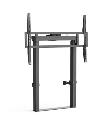Ewent Soporte de Suelo y Pared para TV hasta 100" - Altura Ajustable - Gestion de Cables - VESA Maximo 800x600 - Peso Maximo 120