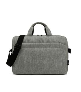 Ewent Maletin para Portatil 15.6" - Asa de Mano - Correa Ajustable - Poliester - Color Gris