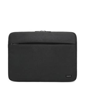 Ewent Funda para Portatil de hasta 14.1" - Poliester - Compartimiento Adicional - Color Negro