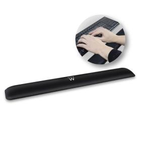Ewent Almohadilla Reposabrazos para Teclado - Ergonomica - Base de Goma Antideslizante - Color Negro