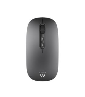 Ewent Raton Inalambrico - Conectividad Multidispositivo - Activacion Asistente IA - Recargable - 6 Botones - Bateria de 500mAh..