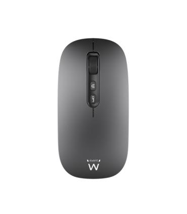 Ewent Raton Inalambrico - Conectividad Multidispositivo - Activacion Asistente IA - Recargable - 6 Botones - Bateria de 500mAh..