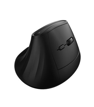 Ewent Raton Inalambrico - 4000dpi - Receptor USB-A de 2.4Ghz - Bluetooth 5.1 - Ergonomico - 6 Botones - Agarre Vertical - Color.