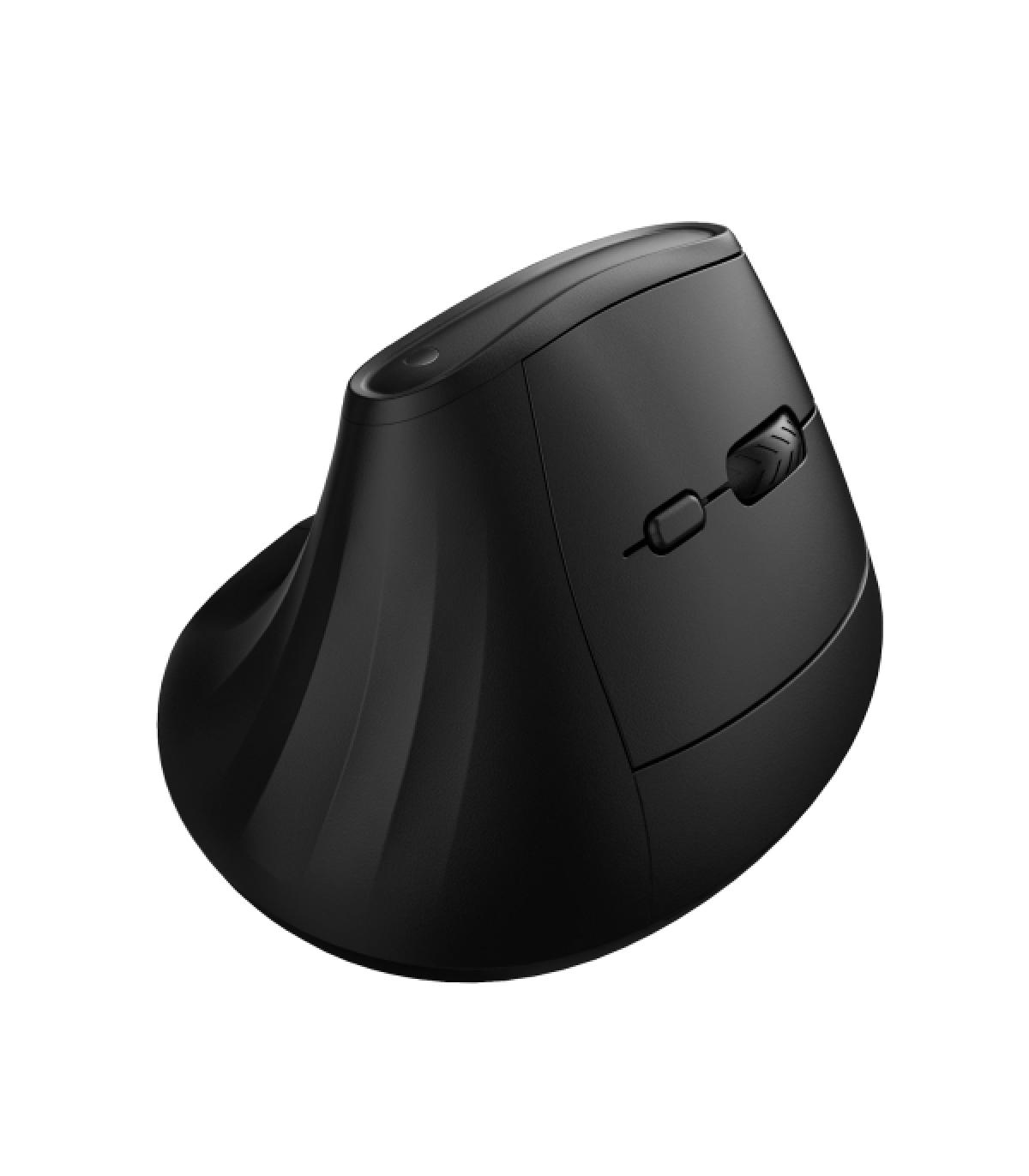 Ewent Raton Inalambrico - 4000dpi - Receptor USB-A de 2.4Ghz - Bluetooth 5.1 - Ergonomico - 6 Botones - Agarre Vertical - Color.