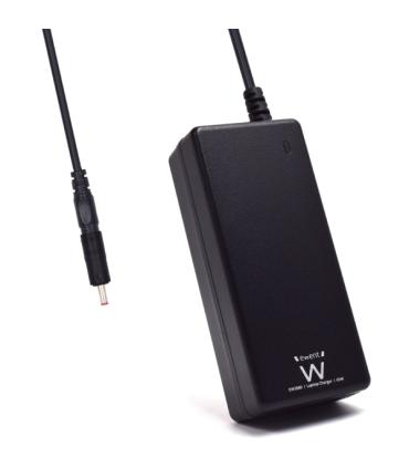 Ewent Cargador Especifico para Portatiles Dell Ultrabook - 65W de Potencia - Clavija 4.5x3mm - Longitud de Cable Total de 2.7m..