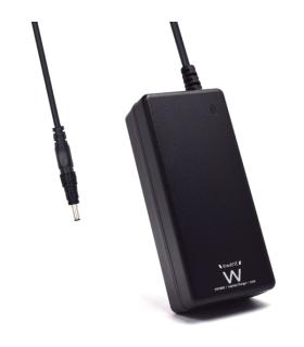 Ewent Cargador Especifico para Portatiles HP Envy - 65W de Potencia - Clavija 4.5x3mm - Longitud de Cable Total de 2.7m (1.5+1.2