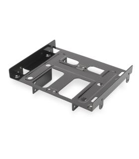 Ewent Soporte de Montaje Adaptador de 5.25" HDD/SSD de 2.5 y 3.5" - Permite Montaje de HDD/SSD de 2.5 y 3.5" - Color Titanium