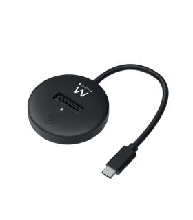 Ewent Estacion de Docking para SSD M.2 NVME - Soporte UASP y TRIM - Cable de 50cm - Color Negro