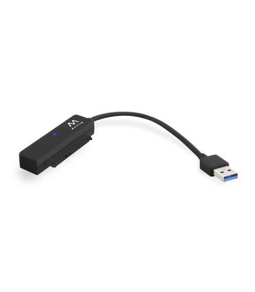 Ewent Cable Adaptador SATA a USB-C - USB-C 3.1 Gen1 - SSD/HDD de 2.5" - ABS de Alta Resistencia - Indicador LED - Color Negro