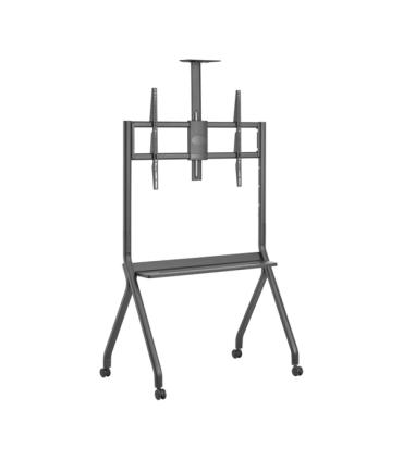 Aisens FT86FE-369 PRO Soporte de Suelo para Pantallas Interactivas/TV de 55 a 100" - Bandeja Multiusos - Soporte para Camara ..