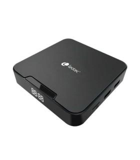 Leotec Show 2 464 Receptor Android TV Box 4K WiFi Quad Core 4GB 64GB - Bluetooth, HDMI, USB 2.0 y Ethernet - Mando a Distancia
