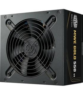 Cooler Master Fuente de Alimentacion 80 Plus Gold 550W ATX 3.1 - PFC Activo - Ventilador 120mm