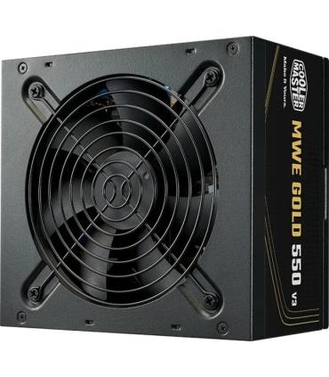 Cooler Master Fuente de Alimentacion 80 Plus Gold 550W ATX 3.1 - PFC Activo - Ventilador 120mm