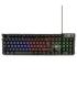 Ewent Teclado Gaming de Membrana - Iluminacion RGB - Disposicion Portuguesa QWERTY PT - Cable de 1.5m - 12 Teclas Multimedia ..