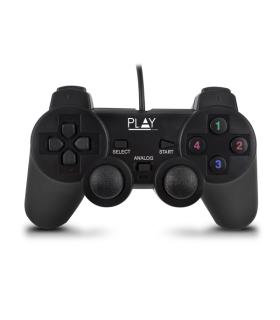 Ewent Mando/Gamepad USB - 13 Botones - 2 Palancas Analogicas - D-Pad de 8 Vias - Cable de 1.5m - Color Negro