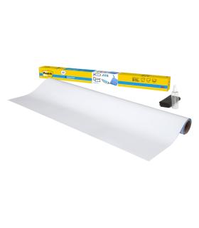 Post-It Easy Erase Pizarra Adhesiva - Forma Rectangular - 60.9Cmx91.4cm - Color Blanco