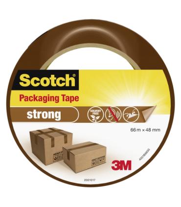 Scotch Precinto de Embalaje - 48mm x 66m - Alta Resistencia - Color Marron