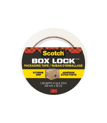 Scotch Box Lock Precinto de Embalaje - 48mm x 50m - Color Transparente