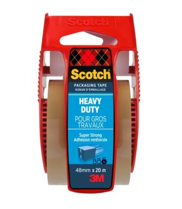 Scotch Precinto de Embalaje - 48mm x 20m - Incluye Dispensador - Color Transparente