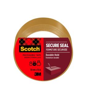 Scotch Precinto de Embalaje - 50mm x 50m - Sellado Seguro - Color Marron