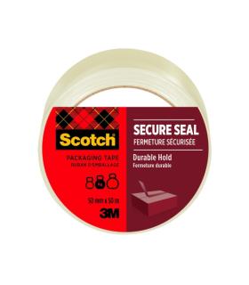 Scotch Precinto de Embalaje - Sellado Seguro - 50mm x 50m - Color Transparente