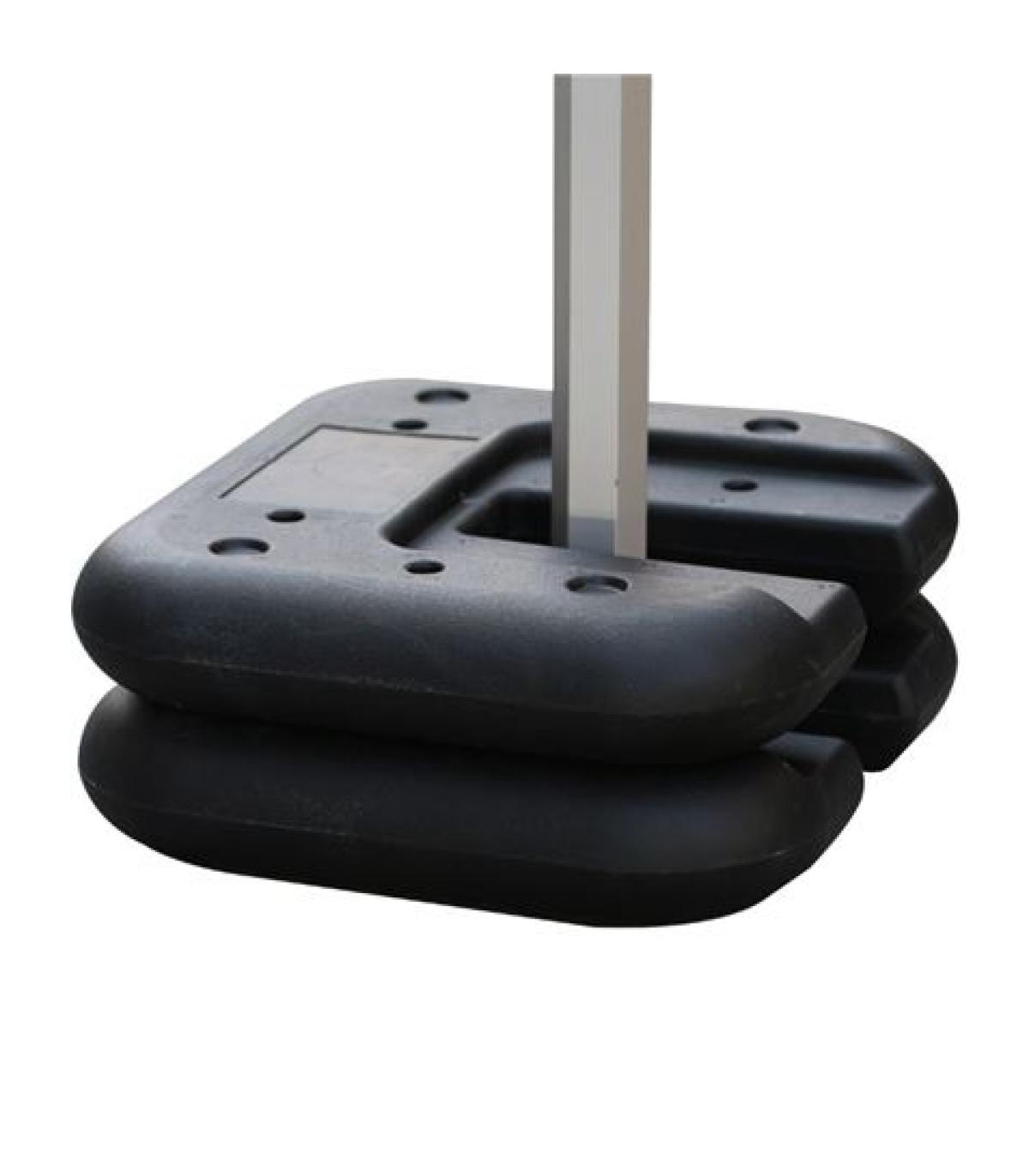 Sungarden Peso para Carpa Plegable - 8KG - Color Negro