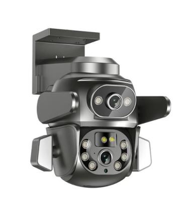 XO CR04 Camara Vigilancia WiFi - FullHD - Deteccion de Movimiento - Vision Nocturna - Sonido Bidireccional - Color Negro