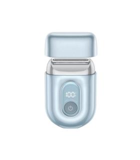 XO CF42 Depiladora Electrica - Bateria 450mah - Cuchillas de Acero - IPX6 - Color Azul