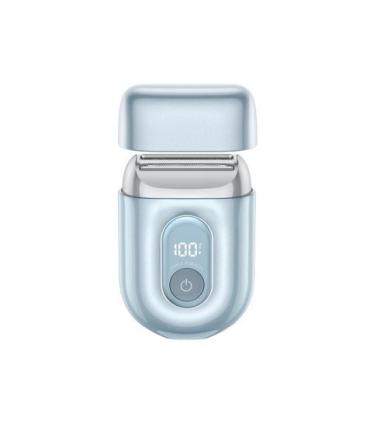 XO CF42 Depiladora Electrica - Bateria 450mah - Cuchillas de Acero - IPX6 - Color Azul