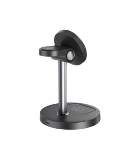 XO CX038 Cargador Inalambrico Magnetico Rapido - 15W - Sujecion Magnetica - Color Negro