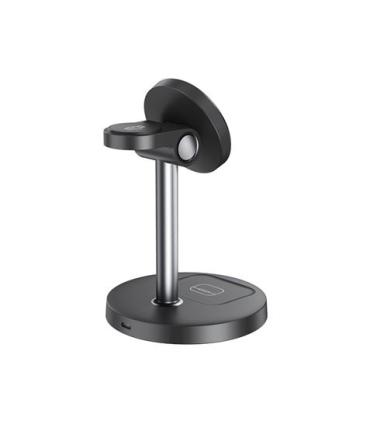 XO CX038 Cargador Inalambrico Magnetico Rapido - 15W - Sujecion Magnetica - Color Negro