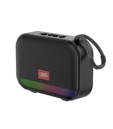 XO F66 Altavoz Bluetooth - 5W - USB y MicroSD - RGB - Color Negro