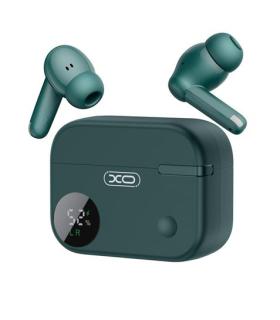 XO G34 Auriculares Bluetooth 5.4 - TWS - Cancelacion de Ruido ENC+ANC - Caja con Display LCD - Color Verde