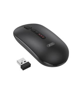 XO M13 Raton Inalambrico - Bluetooth y RF 2.4GHz - 1600DPI - Color Negro