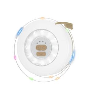 XO YH13 Guirnalda LED 10m + Linterna de Camping 360º - Color Blanco