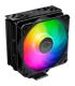 Cooler Master Hyper 212 Pro Disipador CPU - 4 Tubos - Multisocket Universal - Ventilador 120mm - Iluminacion RGB - Color Negro