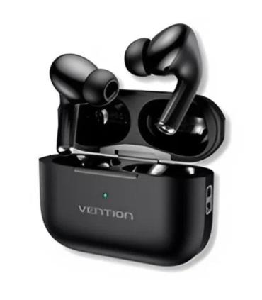Vention Echo Lite E11 Auriculares Bluetooth 5.4 con Estuche de Carga - True Wireless - 6h Autonomia - Color Negro