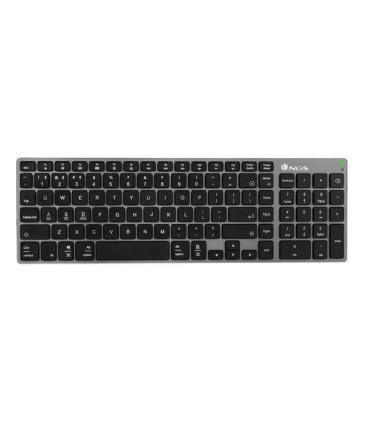 NGS Fortune-BT Teclado Multidispositivo Inalambrico USB Bluetooth - Silencioso - Teclas X-Type - Bateria Recargable