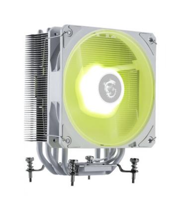 VENTILADOR CPU MSI MAG COREFROZR AA13 WHITE (AIRE),LGA 1700/1851,AM5/AM4120X120X25,2100RPM,30.11DBA,ARGB GEN1,CYCLOBLADRE DESIGN