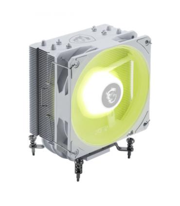 VENTILADOR CPU MSI MAG COREFROZR AA13 WHITE (AIRE),LGA 1700/1851,AM5/AM4120X120X25,2100RPM,30.11DBA,ARGB GEN1,CYCLOBLADRE DESIGN