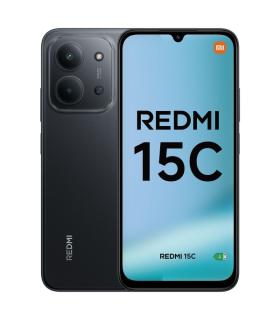 Xiaomi Redmi 15C Smartphone Pantalla 6.9" - 4GB - 128GB - Camara Principal 50MP - Bateria 6000mAh - Color Negro