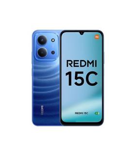Xiaomi Redmi 15C Smartphone Pantalla 6.9" - 4GB - 256GB - Camara Principal 50MP - Bateria 6000mAh - Color Azul