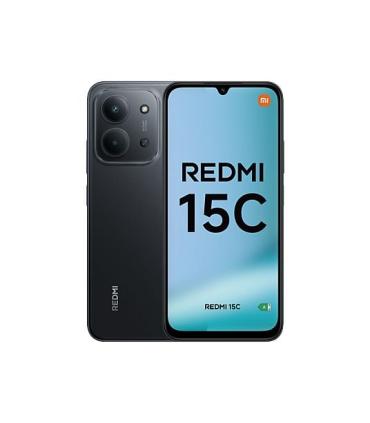 Xiaomi Redmi 15C Smartphone Pantalla 6.9" - 4GB - 256GB - Camara Principal 50MP - Bateria 6000mAh - Color Negro