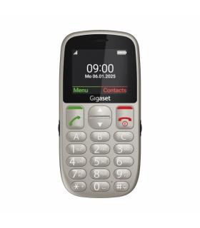 Gigaset GL395 Telefono Movil para Mayores Pantalla 2.2" - IP44 - Base de Carga - Color Gris