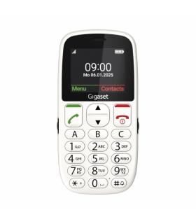 Gigaset GL395 Telefono Movil para Mayores Pantalla 2.2" - IP44 - Base de Carga - Color Blanco