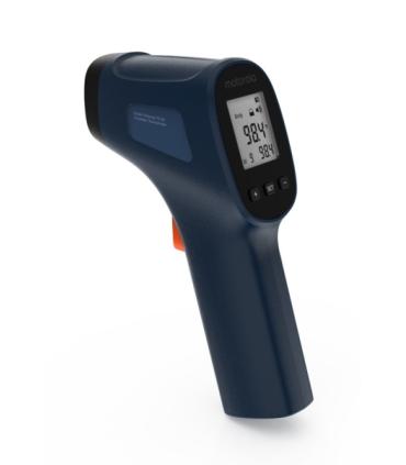 Motorola Nursery TE 93 Termometro sin Contacto - Pantalla Iluminada - Alerta de Fiebre - Color Azul