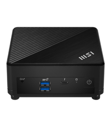 MSI Cubi 12M-001EU i7-1255U mini PC Intel® Core™ i7 16 GB DDR4-SDRAM 512 GB SSD Windows 11 Home Negro